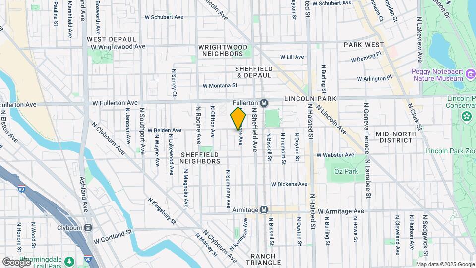 2248 N Kenmore Ave, Unit 2N Map and Location Details