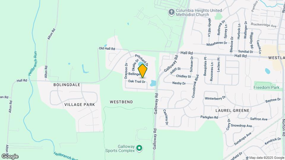 6334 Oak Trail Dr Map and Location Details