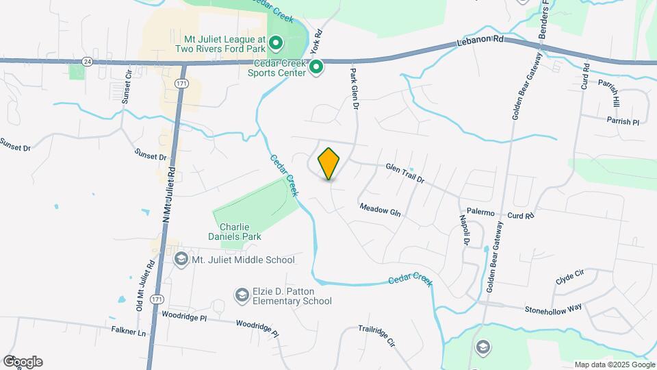 348 Park Glen Dr Map and Location Details