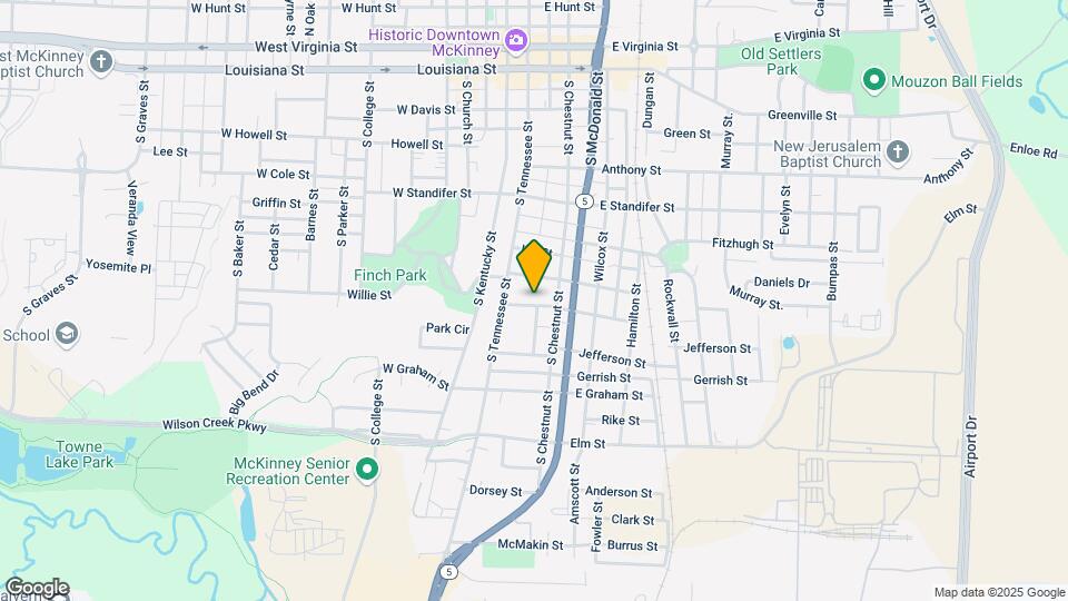 215 Colorado St Map and Location Details