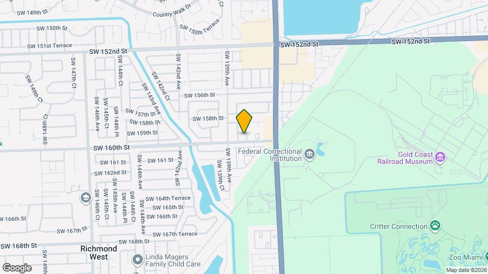 15962 SW 138th Ct Map and Location Details