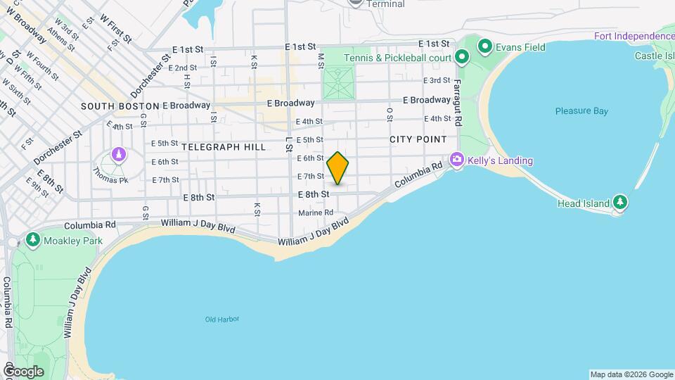 726 E 8th St, Unit 3 Map and Location Details