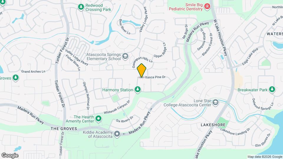 13214 Itasca Pine Dr Map and Location Details