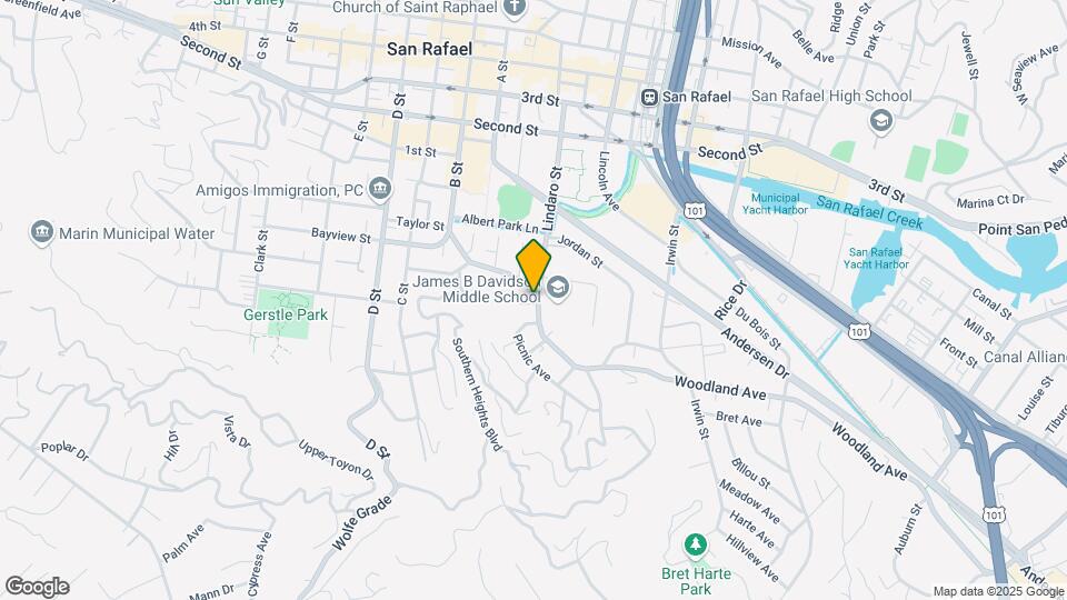 289 Woodland Ave Mapa y Detalles de la Ubicación