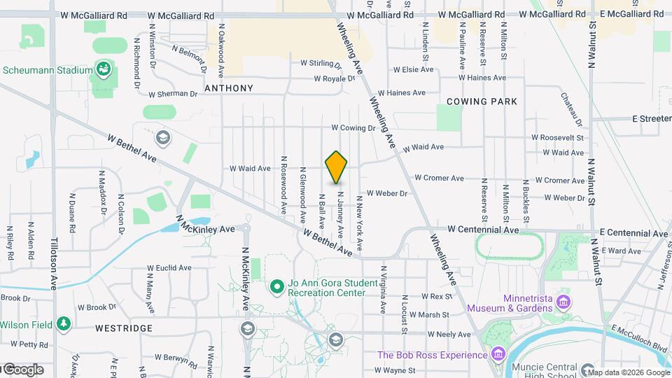 1909 N Janney Ave Map and Location Details