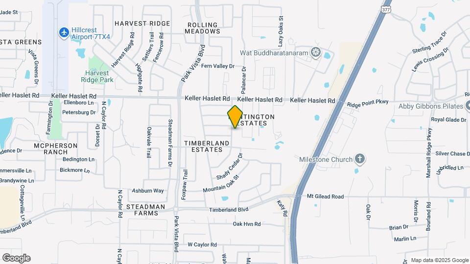12832 Cedar Hollow Dr Map and Location Details