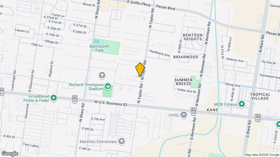 1416 Grovewood Dr Map and Location Details