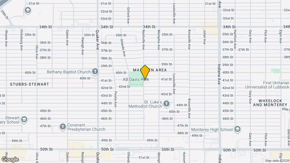 3815 41st St Map and Location Details