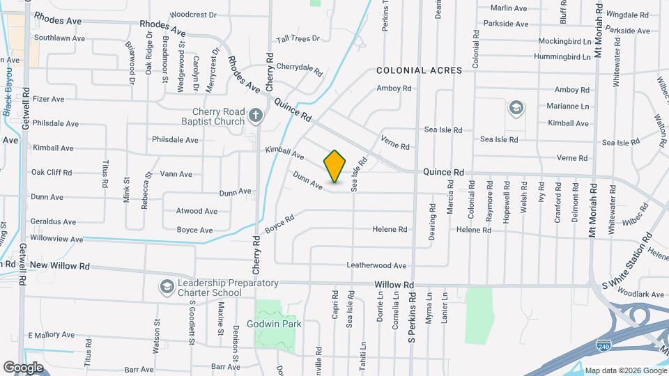 4502 Dunn Ave Map and Location Details