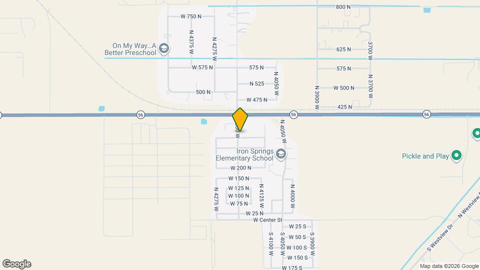 4306 W 300 N Map and Location Details