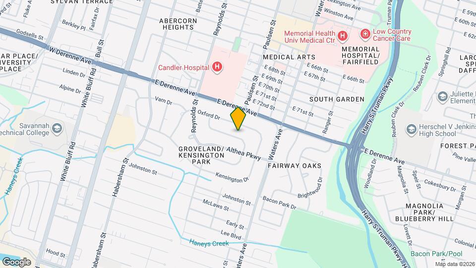 132 Andover Dr Mapa y Detalles de la Ubicación