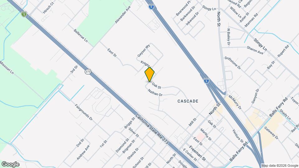 3419 Oak St Map and Location Details