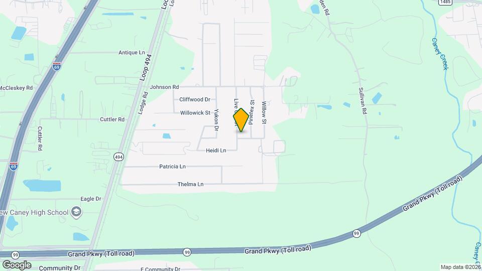21197 Live Oak St Map and Location Details