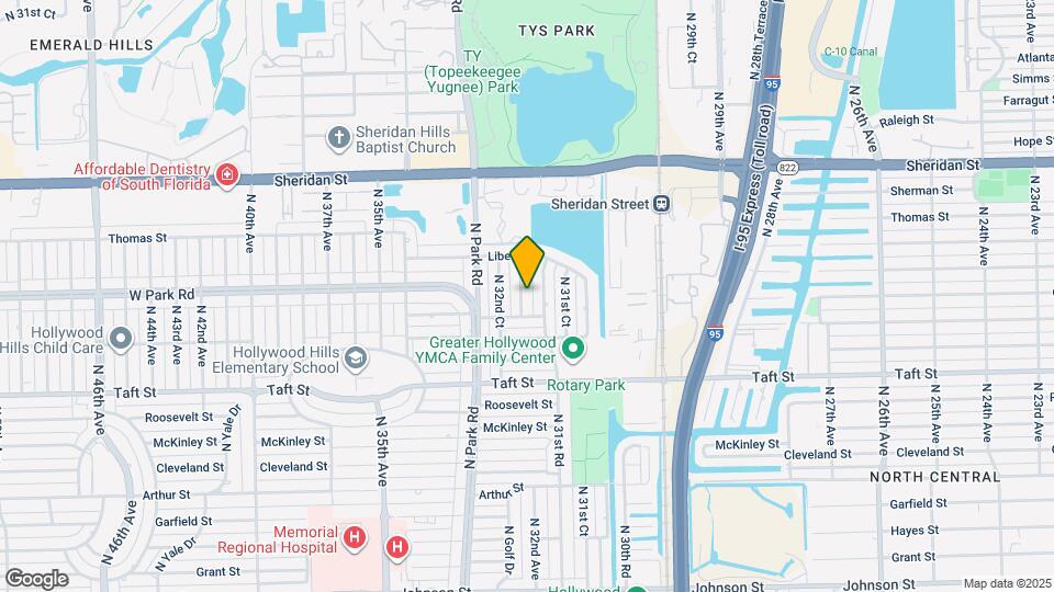 2015 N 32nd Ave Map and Location Details
