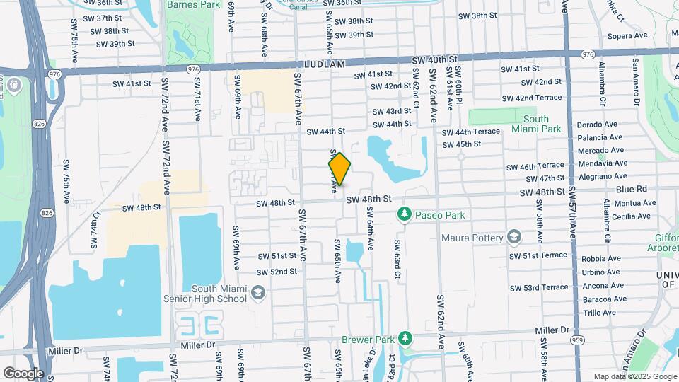 4724 SW 64th Ct Map and Location Details