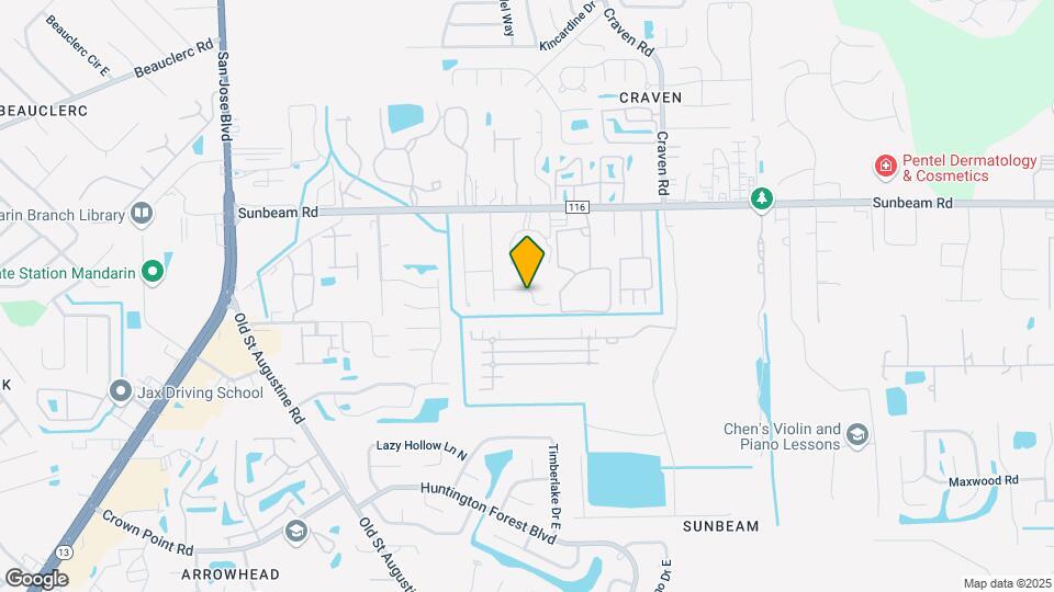 4612 Brandy Oak Ct Map and Location Details