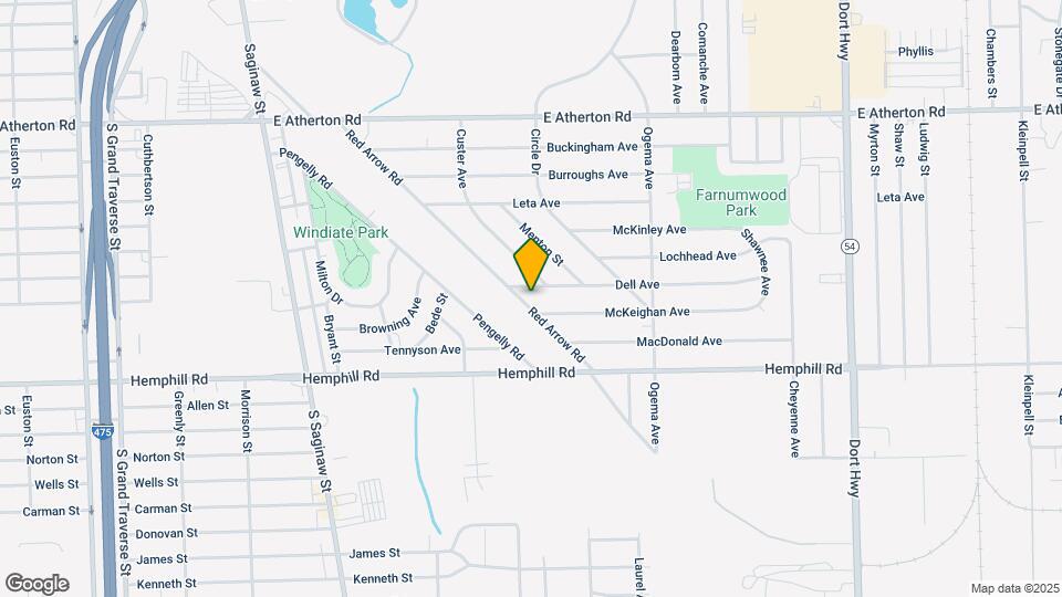 4411 Red Arrow Rd Map and Location Details