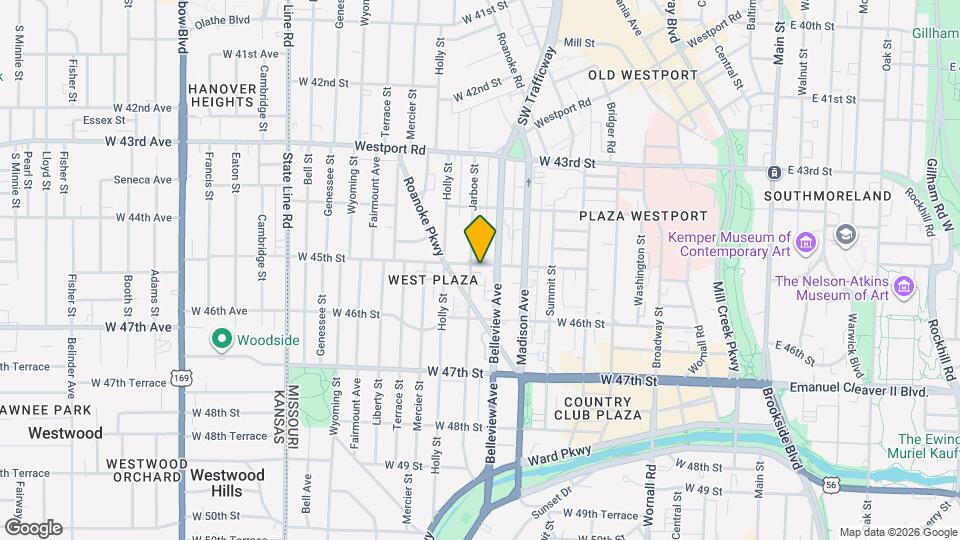 1011 W 45th St Map and Location Details