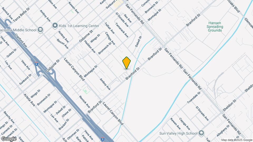 9644 Pine Orchard St Map and Location Details