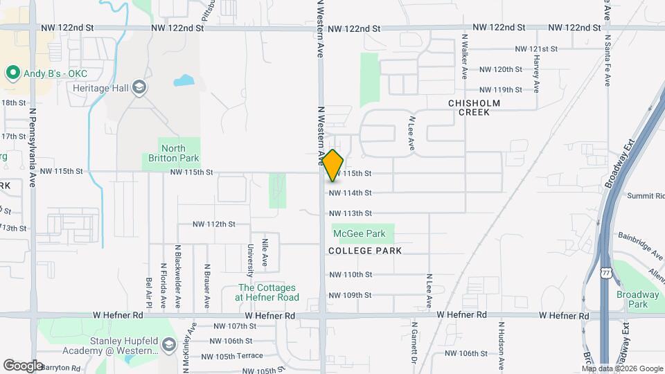 831 NW 114th St Map and Location Details