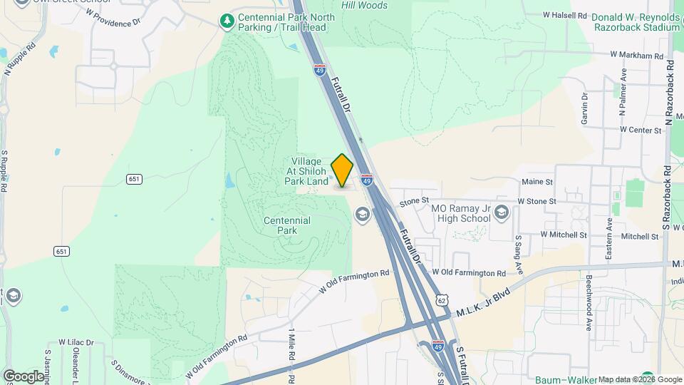 2813 W Cottonwillow Way Map and Location Details
