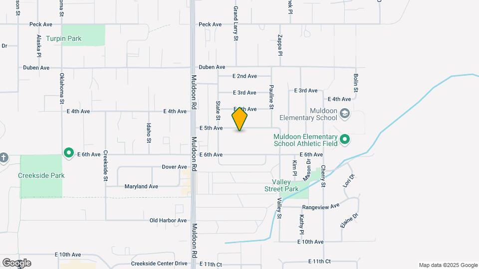 8100 E 5th Ave Map and Location Details