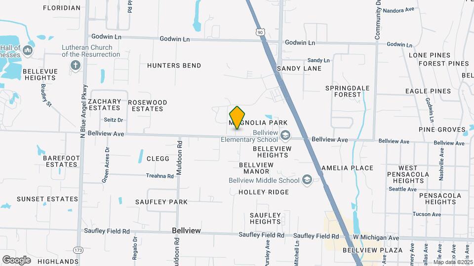 4630 Bellview Ave Map and Location Details