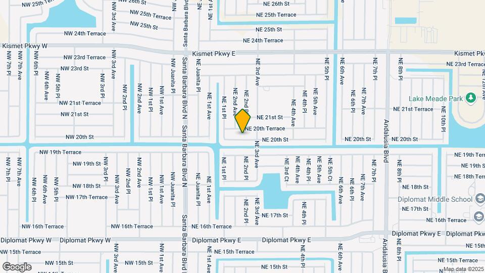 211 NE 20th St Map and Location Details