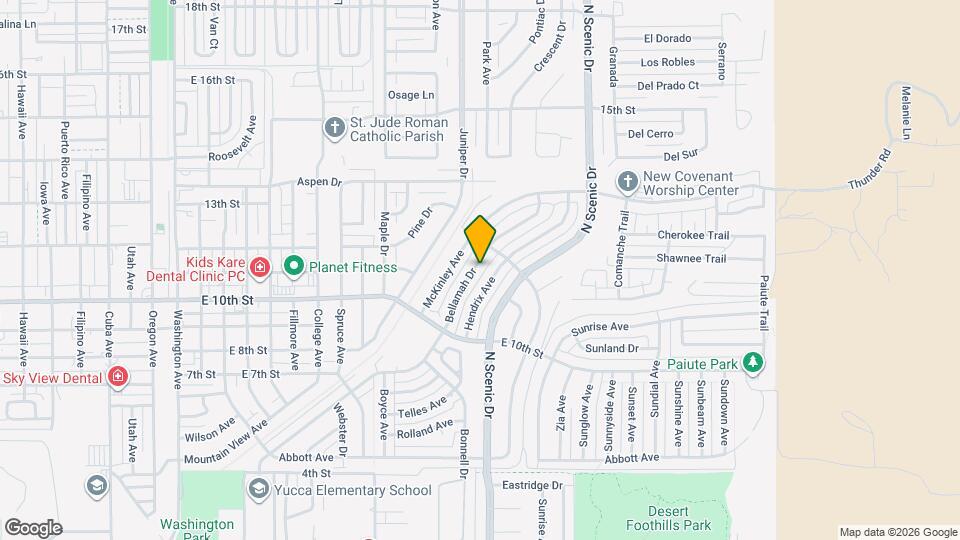 1206 Bellamah Dr Map and Location Details