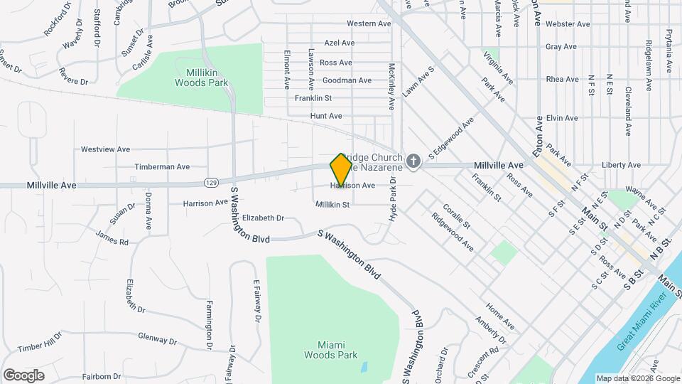 525 Harrison Ave Map and Location Details