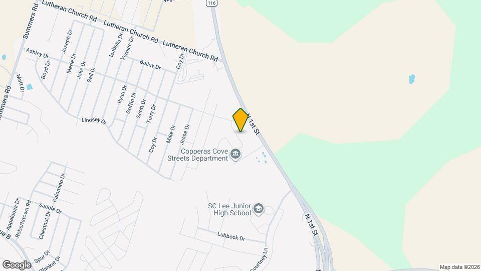 1227 Concord Dr Map and Location Details