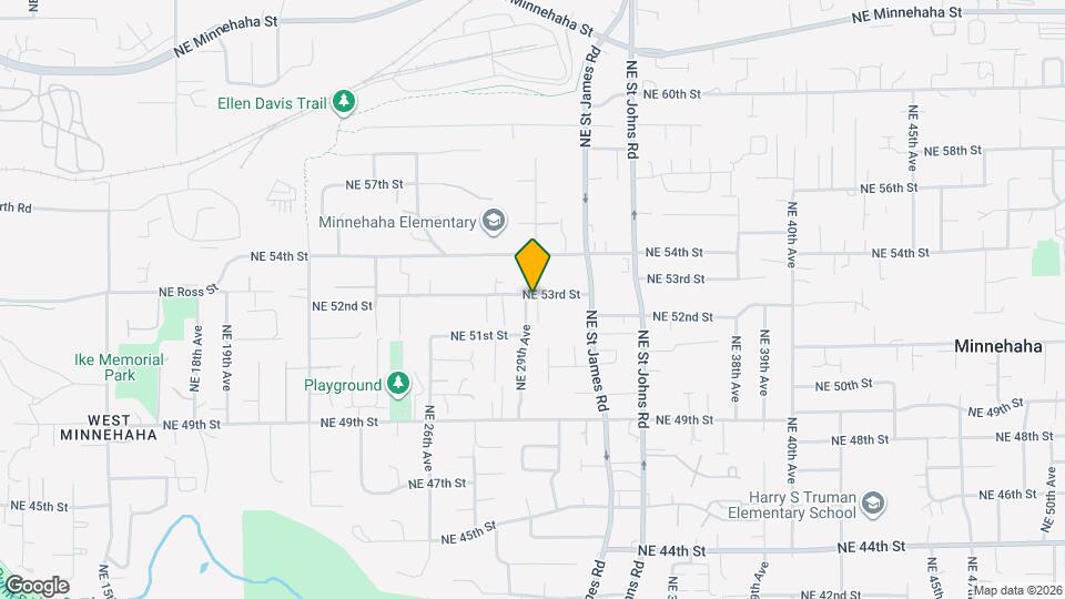 2915 NE 53rd St Map and Location Details