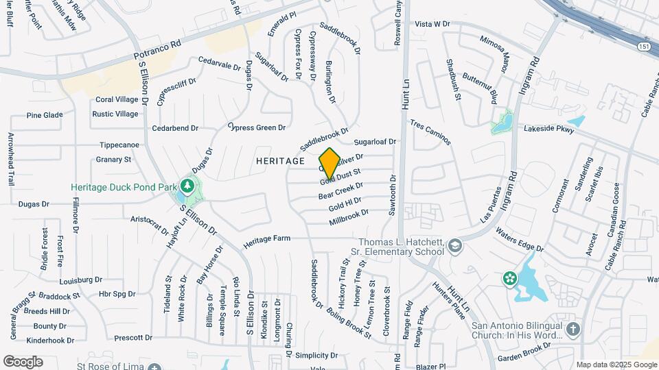 9614 Gold Dust St Map and Location Details