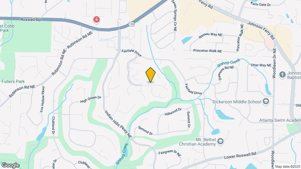 910 Muirfield Dr NE Map and Location Details