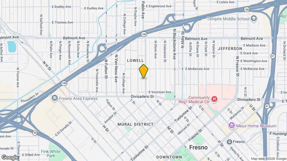 Lowell Neighborhood Fourplex Map and Location Details
