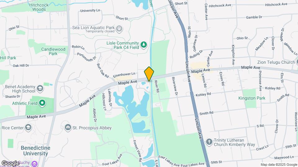 5522 E Lake Dr Map and Location Details