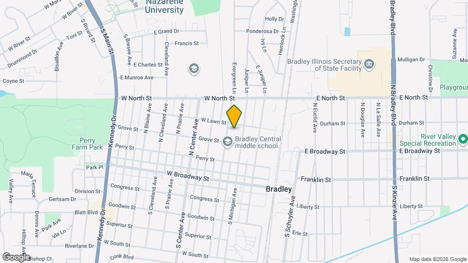 372 N Wabash Ave Map and Location Details