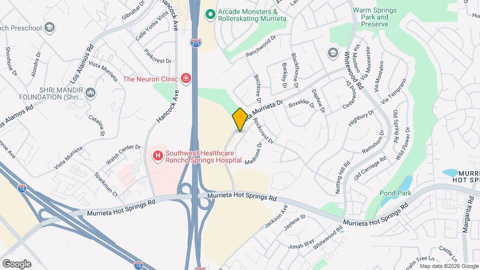 25268 Shadescale Dr Mapa y Detalles de la Ubicación