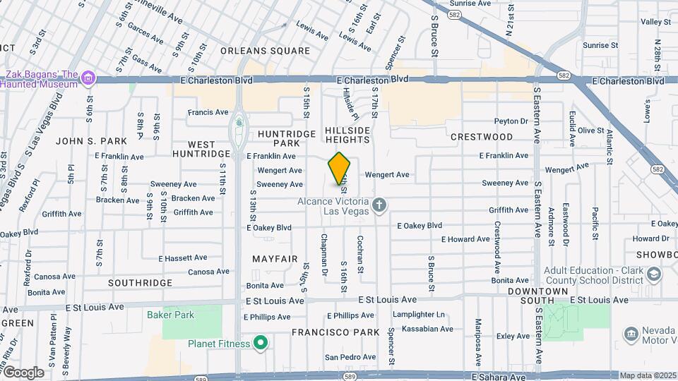 1412 S 16th St Map and Location Details