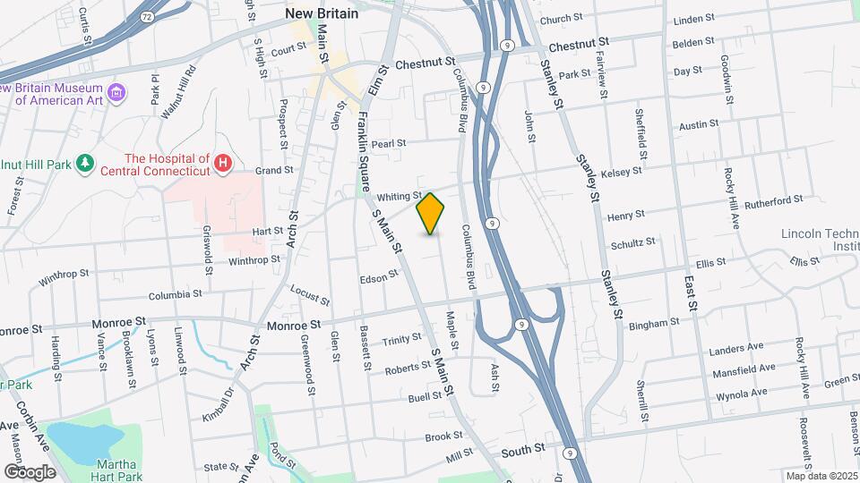 185 Maple St Mapa y Detalles de la Ubicación