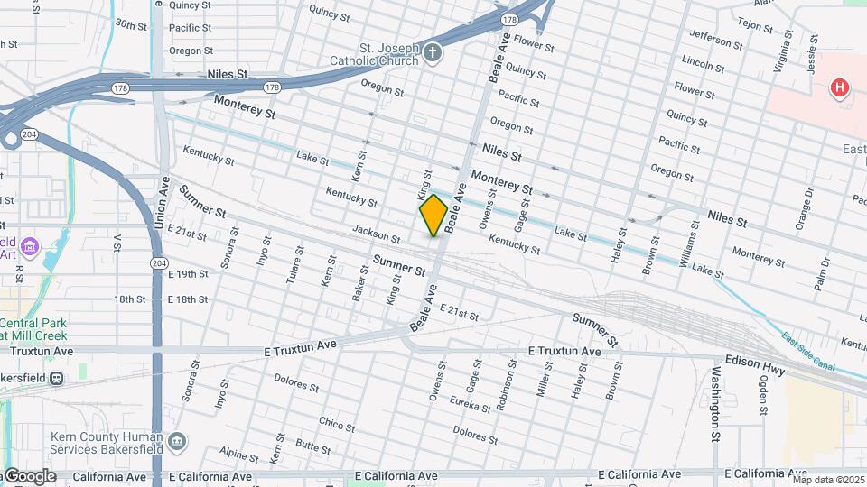 820 Jackson St Map and Location Details