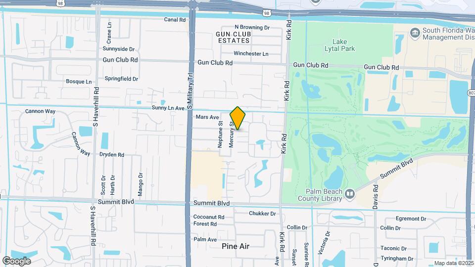 4135 Palm Bay Cir Map and Location Details