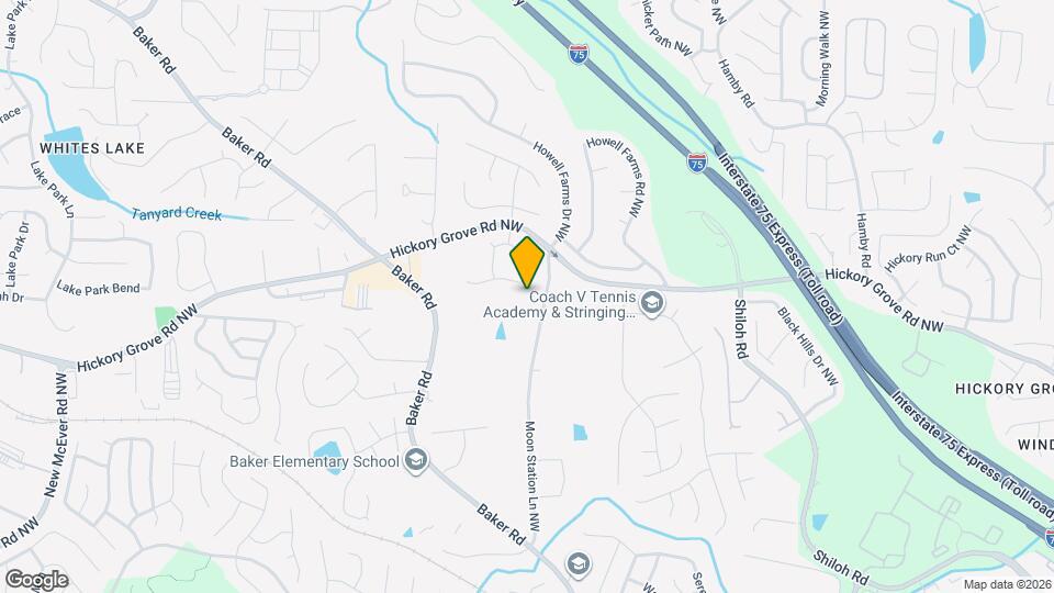 4504 Insdale Ct NW Map and Location Details