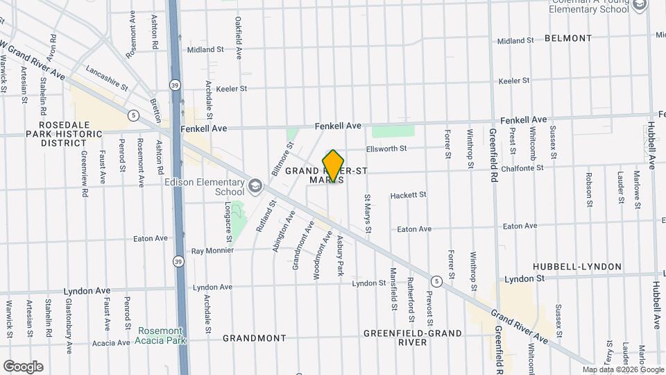 14800 Woodmont Ave Map and Location Details