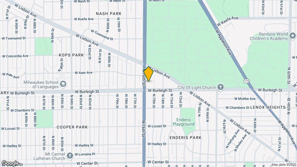 3118-3132 N 76th St Map and Location Details