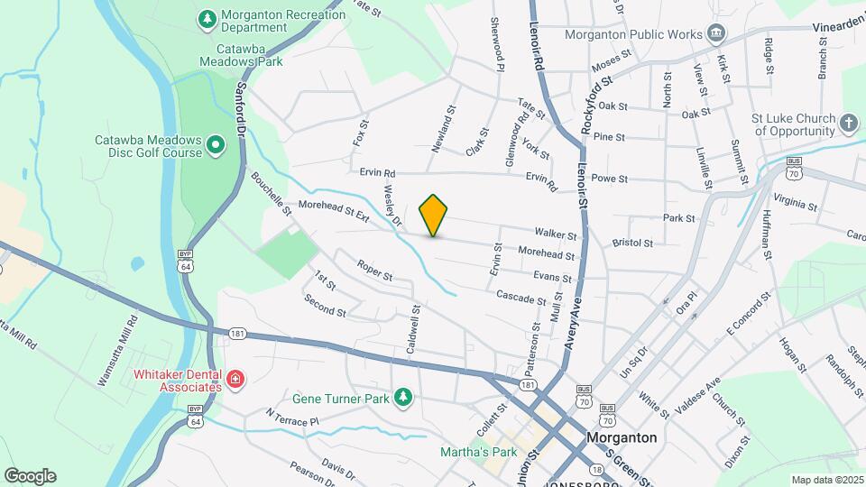 217 Morehead St Map and Location Details