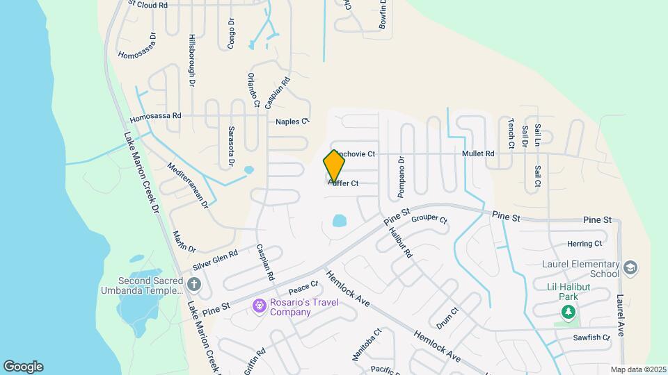 345 Puffer Ct Map and Location Details