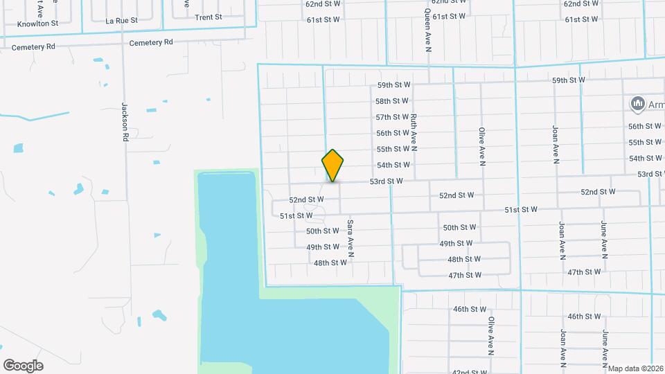 3419 53rd St W Map and Location Details