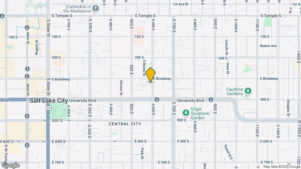 318 S 600 E Map and Location Details