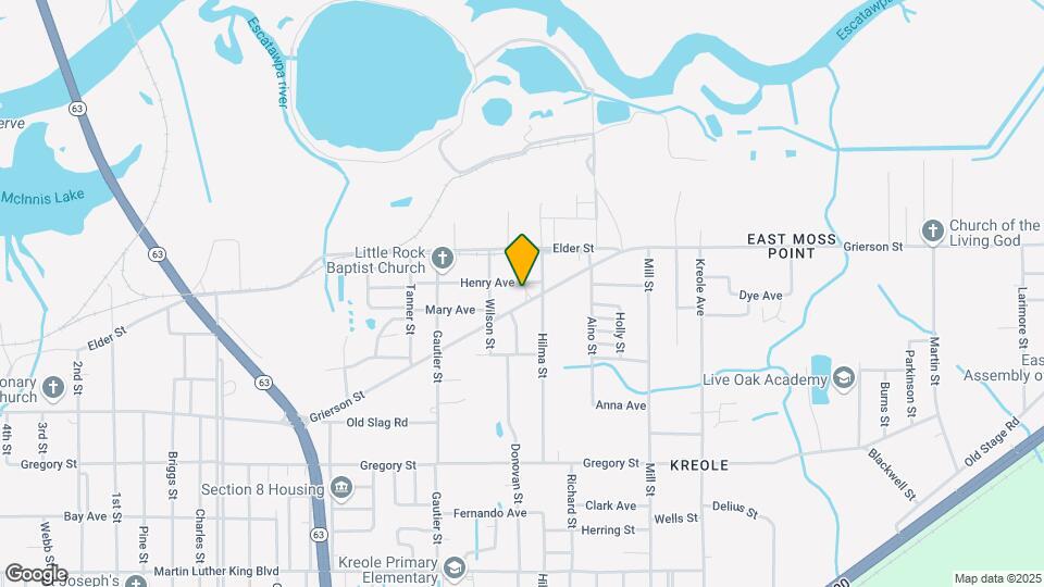 6513 Grierson St Map and Location Details